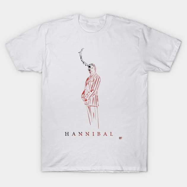 Hannibal T-Shirt by MonkeyBubble